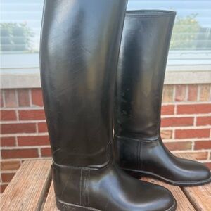 Aigle Waterproof Classic Black Women's/girls Riding Boots